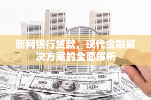 泊头新网银行贷款，现代金融解决方案的全面解析