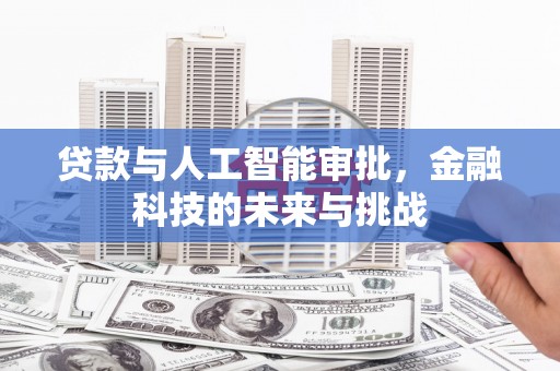 泊头贷款与人工智能审批，金融科技的未来与挑战