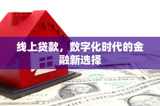 泊头线上贷款，数字化时代的金融新选择