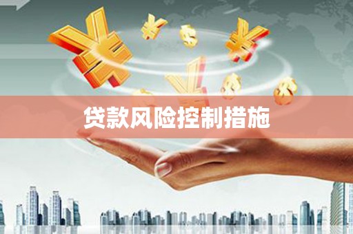 泊头贷款风险控制措施