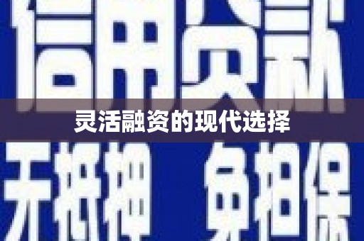 泊头灵活融资的现代选择